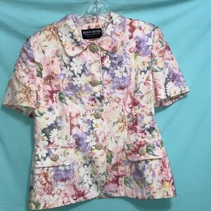Herbert Grossman Floral Women's Blazer